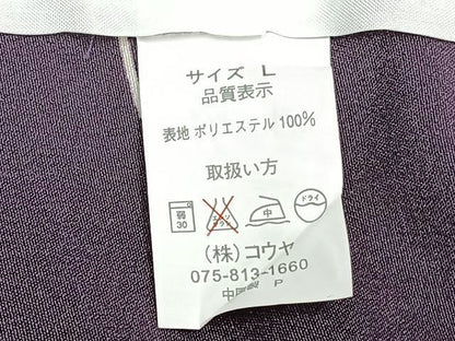 平和屋着物▽小紋 単衣 流水花文 洗える着物 CAAW1261xi