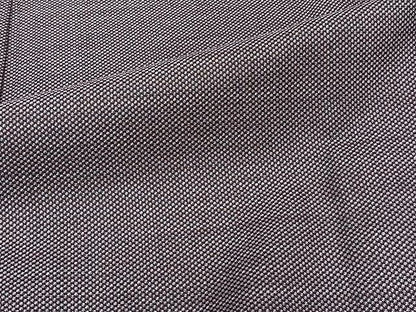 平和屋着物▽上質な紬 単衣 十字絣 正絹 逸品 未使用 CAAW1266xi