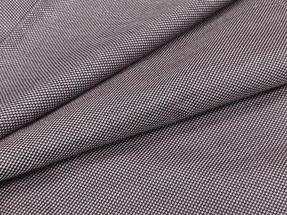 平和屋着物▽上質な紬 単衣 十字絣 正絹 逸品 未使用 CAAW1266xi