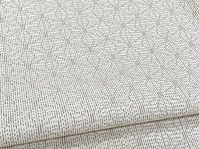 平和屋着物▽上質な紬 単衣 麻の葉文 正絹 逸品 CAAW1348xi