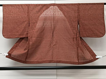 平和屋着物▽スリーシーズン 春夏秋 塵除け 羽織 紗 草花文 正絹 逸品 CAAW1349xi