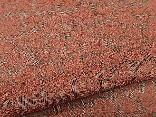 平和屋着物▽スリーシーズン 春夏秋 塵除け 羽織 紗 草花文 正絹 逸品 CAAW1349xi