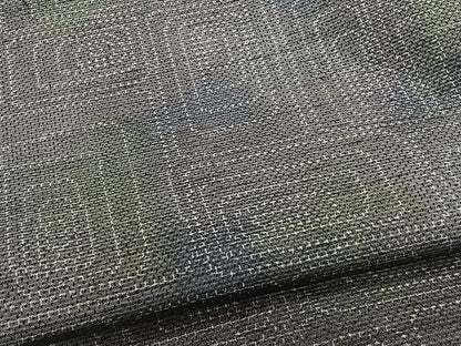 平和屋着物▽上質な紬 単衣 幾何学文 正絹 逸品 CAAW1358xi