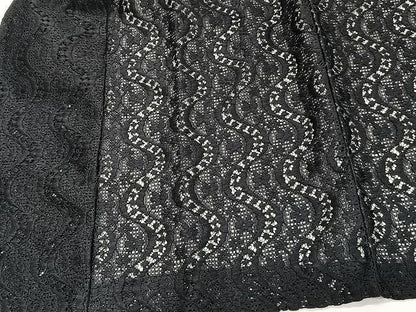 平和屋着物▽スリーシーズン 春夏秋 塵除け 道中着 総レース 暗黒色 CAAW1373xi