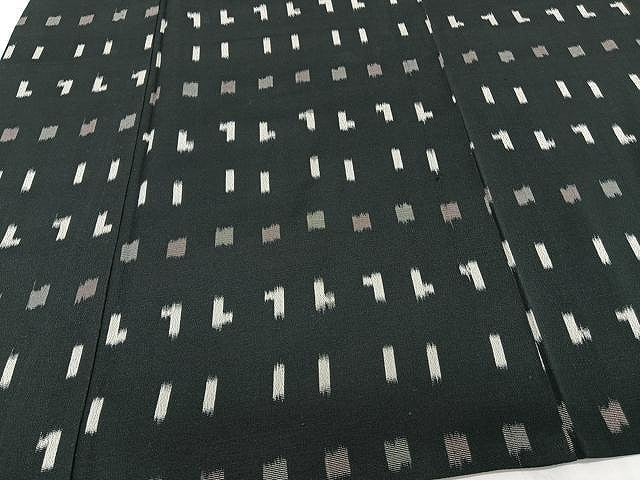 平和屋着物▽上質なお召 単衣 抽象文 正絹 逸品 CAAW1377xi