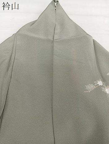 平和屋着物▽訪問着　単衣　友禅　風景文　暈し染め　正絹　逸品　CAAW1381xi