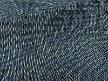 平和屋着物▽上質な紬 単衣 風景文 正絹 逸品 CAAW1395xi