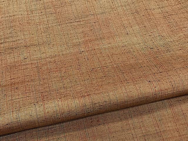 平和屋着物▽上質な紬 単衣 霞文 正絹 逸品 CAAW1399xi