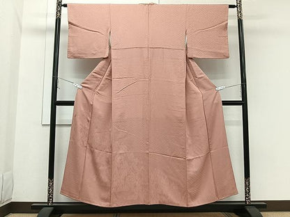 平和屋着物■豪華色留袖　風景地紋　洗朱色　正絹　逸品　CAAW1408xi