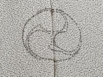 平和屋着物▽訪問着 単衣 刺繍 草花文 金彩 正絹 逸品 CAAW1537xi