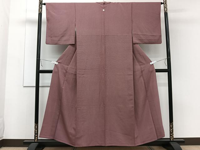 平和屋着物▽江戸小紋 単衣 角通し 正絹 逸品 CAAW1541xi