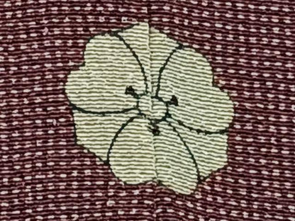 平和屋着物▽江戸小紋 単衣 角通し 正絹 逸品 CAAW1541xi