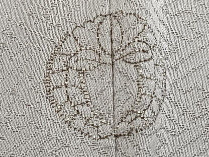 平和屋着物▽訪問着 単衣 絞り 草花文 金彩 正絹 逸品 CAAW1542xi