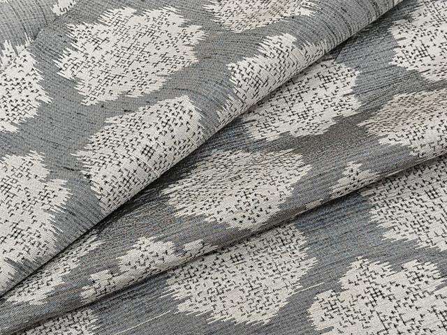 平和屋着物▽上質な紬 単衣 舞花文 正絹 逸品 CAAW1546xi