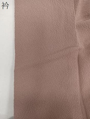 平和屋着物▽ファッションデザイナー 花井幸子 色無地 単衣 水柿色 正絹 逸品 CAAW1558xi