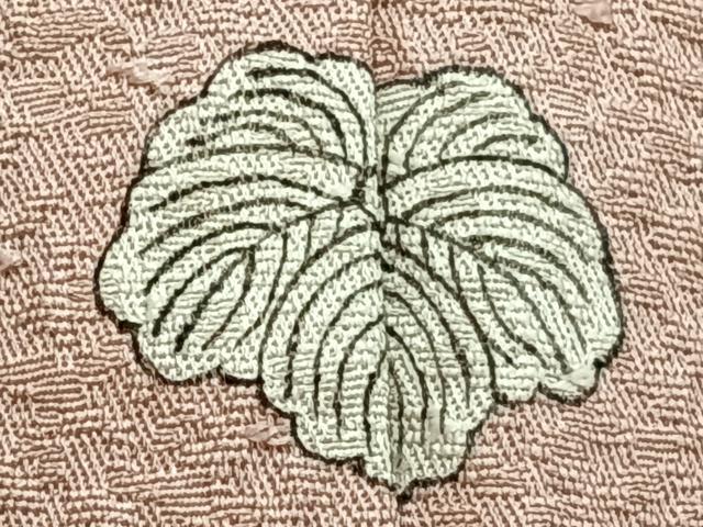平和屋着物▽上質な色無地 単衣 水柿色 正絹 逸品 CAAW1564xi