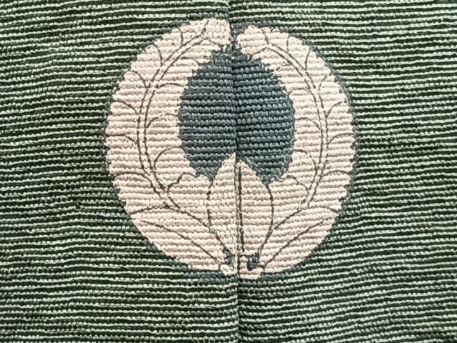 平和屋着物▽上質な色無地 単衣 錆浅葱色 正絹 逸品 CAAW1566xi