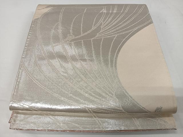 平和屋着物◎両面　六通柄袋帯　唐織　飛鳥文　金銀糸　正絹　逸品　CAAW2011ua