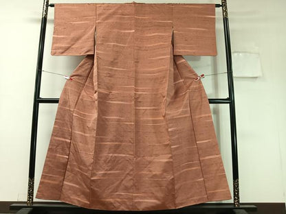 平和屋着物■上質な紬　光琳水　正絹　逸品　CAAW2052ua