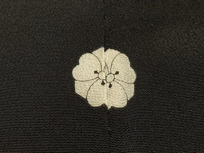 平和屋着物■豪華黒留袖 駒刺繍 飾花文 金彩 正絹 逸品 CAAW2381ua