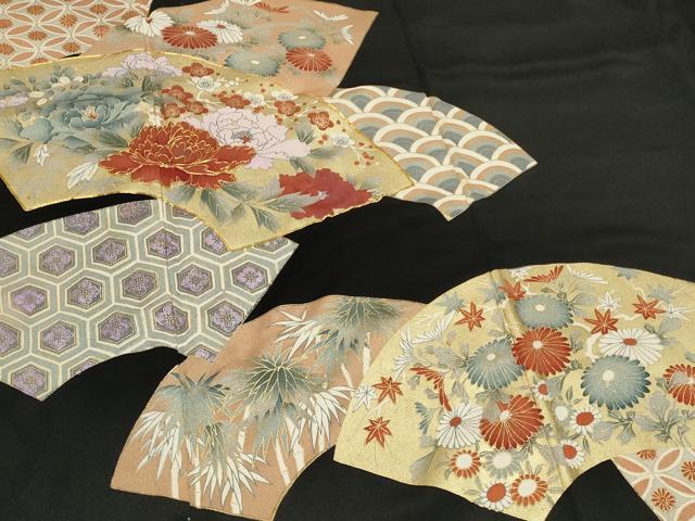 平和屋着物■豪華黒留袖　駒刺繍　地紙吉祥花文　金彩　正絹　逸品　CAAW2590in