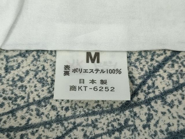 平和屋着物▽小紋 単衣 舞蝶樹林文 洗える着物 CAAW2804ut