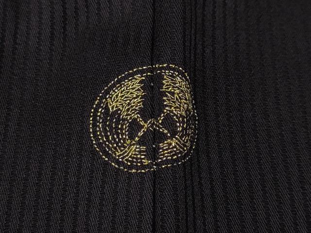 平和屋着物▽訪問着 単衣 破れ色紙扇面花文 金銀彩 三越扱い 正絹 逸品 CAAW2809ut