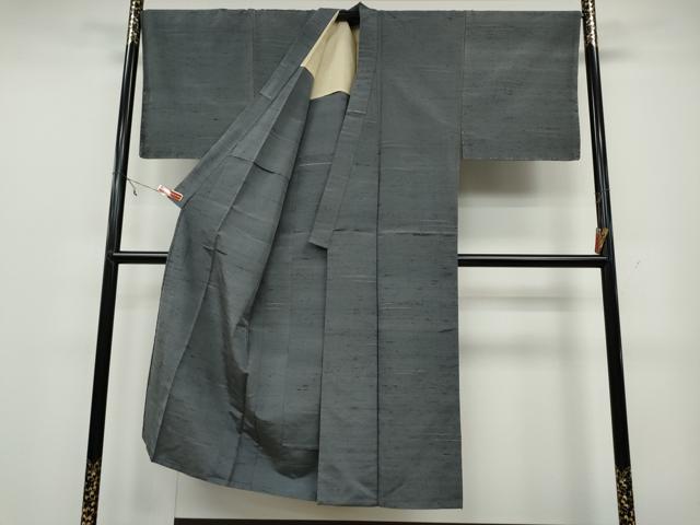 平和屋着物▽男性 紬 単衣 霞文 正絹 逸品 未使用 CAAW2816ut