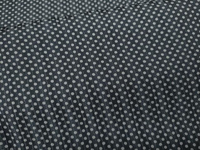 平和屋着物▽男性 江戸小紋 単衣 行儀 間道 正絹 逸品 CAAW2817ut