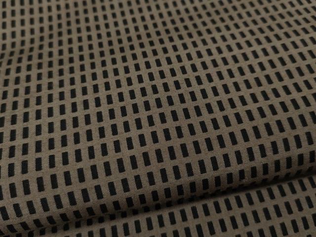 平和屋着物▽男性 本場染大島紬 単衣 格子柄 正絹 逸品 CAAW2819ut