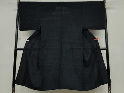 平和屋着物▽男性 紬 単衣 霞文 正絹 逸品 CAAW2822ut