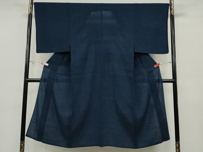 平和屋着物▽男性 紬 単衣 霞文 正絹 逸品 CAAW2823ut