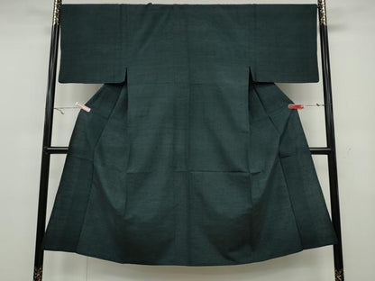平和屋着物▽男性　紬　単衣　霞文　正絹　逸品　CAAW2827ut