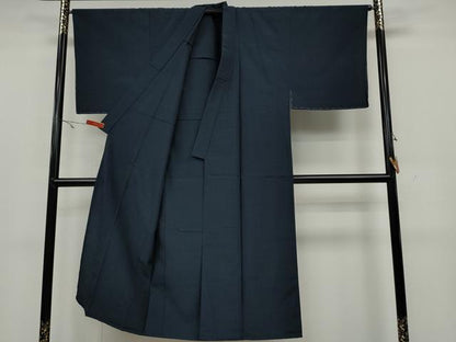 平和屋着物▽男性 紬 単衣 霞文 正絹 逸品 未使用 CAAW2828ut