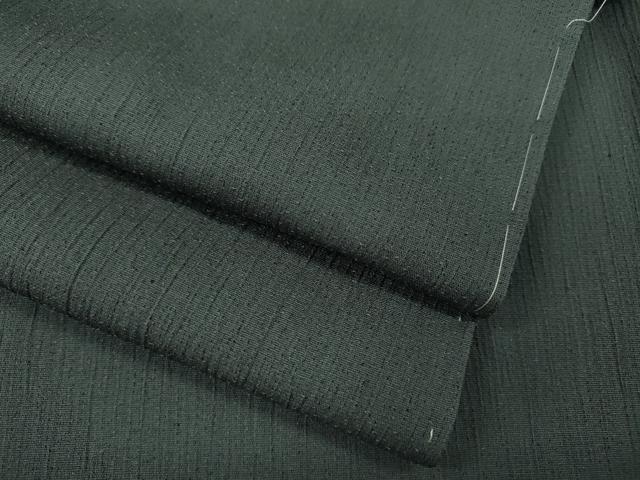 平和屋着物▽男性 お召 単衣 青鈍色 正絹 逸品 未使用 CAAW2829ut