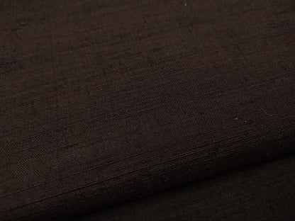 平和屋着物▽男性 紬 単衣 赤墨色 正絹 逸品 CAAW2833ut