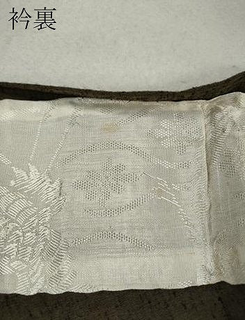 平和屋着物▽小紋 単衣 霞文 ウール CAAW2835ut