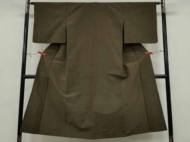 平和屋着物▽小紋 単衣 霞文 ウール CAAW2835ut
