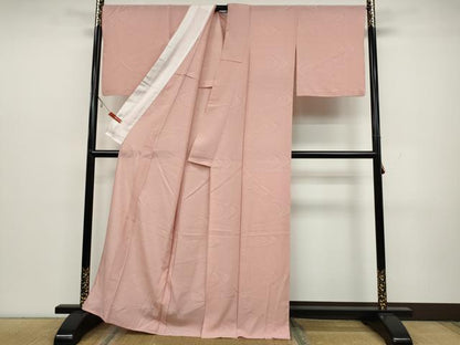 平和屋着物＊夏物 色無地 絽 立波文 虹色 正絹 逸品 CAAW2930ut