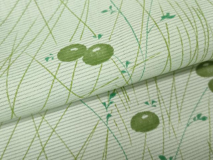 平和屋着物＊夏物 小紋 絽 万寿菊 洗える着物 未使用 CAAW3064ut