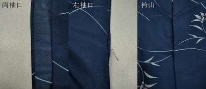 平和屋着物＊夏物 小紋 絽 草花文 洗える着物 CAAW3065ut