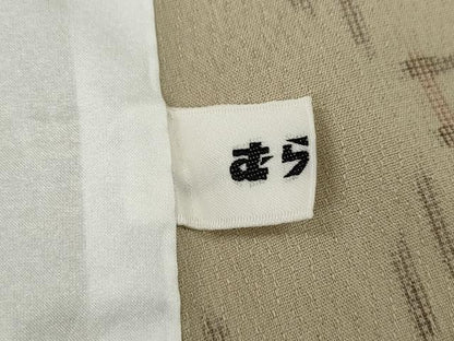 平和屋着物＊夏物 小紋 紗 菱繋ぎ 洗える着物 CAAW3087ut