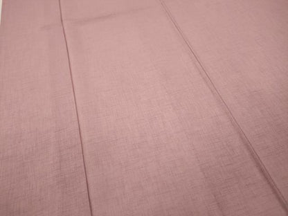 平和屋着物＊夏物 色無地 紗 紅梅色 洗える着物 CAAW3096ut