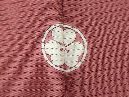 平和屋着物＊夏物 色無地 絽 長春色 正絹 逸品 CAAW3123ut