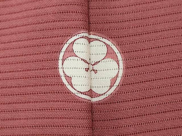 平和屋着物＊夏物 色無地 絽 長春色 正絹 逸品 CAAW3123ut