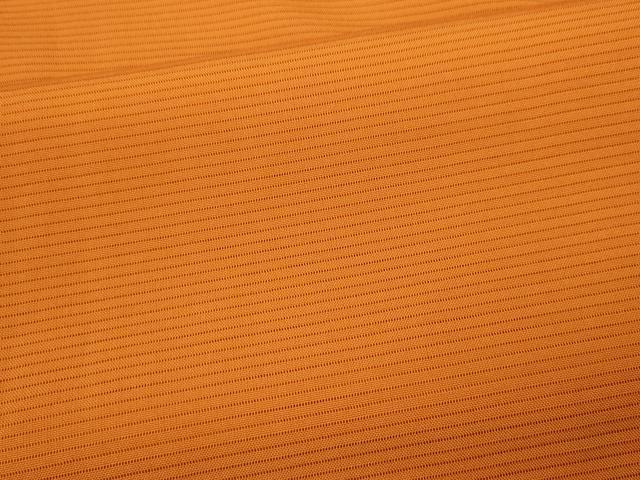 平和屋着物＊夏物 色無地 絽 蜜柑色 正絹 逸品 未使用 CAAW3125ut