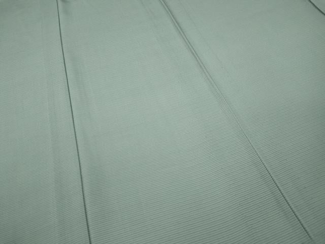 平和屋着物＊夏物 色無地 絽 錆青磁色 正絹 逸品 CAAW3126ut