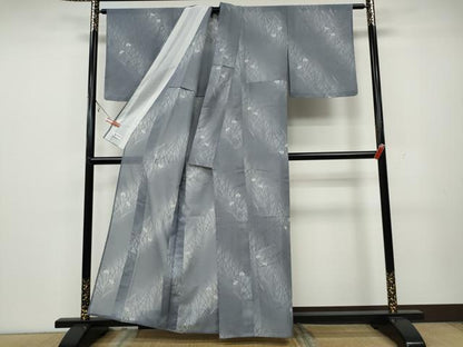 平和屋着物＊夏物 小紋 絽 草花文 暈し染め やまと誂製 洗える着物 CAAW3134ut