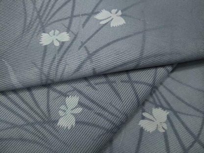 平和屋着物＊夏物 小紋 絽 草花文 暈し染め やまと誂製 洗える着物 CAAW3134ut