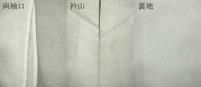 平和屋着物＊夏物　訪問着　絽　陶器花文　洗える着物　CAAW3144ut